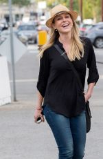 JULIE BENZ Out Shopping in Melrose