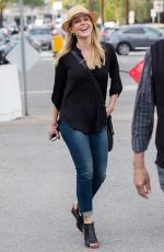 JULIE BENZ Out Shopping in Melrose