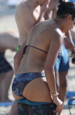 JULISSA BERMUDEZ in Bikini at a Beach in Miami