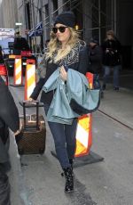 KALEY CUOCO Leaves Her Hotel in New York