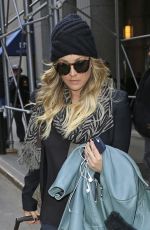 KALEY CUOCO Leaves Her Hotel in New York