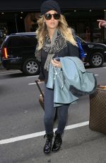 KALEY CUOCO Leaves Her Hotel in New York