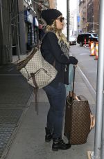 KALEY CUOCO Leaves Her Hotel in New York