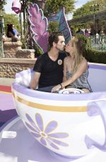KALEY CUOO and Ryan Sweeting in Disneyland