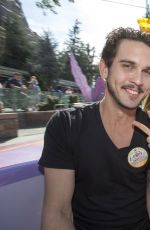 KALEY CUOO and Ryan Sweeting in Disneyland