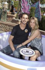 KALEY CUOO and Ryan Sweeting in Disneyland