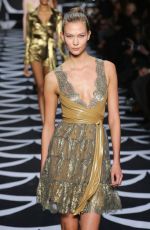 KARLIE KLOSS at Diane Von Furstenberg Fashion Show in New York