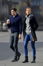KARLIE KLOSS Out and About in Soho