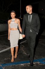 KAT GRAHAM and Cottrell Guidry Out for Dinner