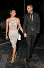 KAT GRAHAM and Cottrell Guidry Out for Dinner