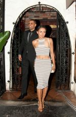 KAT GRAHAM and Cottrell Guidry Out for Dinner