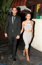 KAT GRAHAM and Cottrell Guidry Out for Dinner