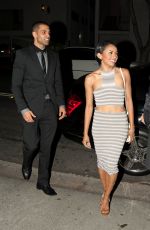 KAT GRAHAM and Cottrell Guidry Out for Dinner