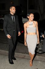 KAT GRAHAM and Cottrell Guidry Out for Dinner
