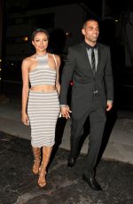 KAT GRAHAM and Cottrell Guidry Out for Dinner