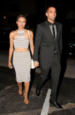 KAT GRAHAM and Cottrell Guidry Out for Dinner