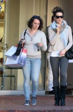 KATE BECKINSALE Leaves Fred Segal in West Hollywood