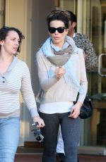 KATE BECKINSALE Leaves Fred Segal in West Hollywood