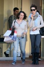 KATE BECKINSALE Leaves Fred Segal in West Hollywood