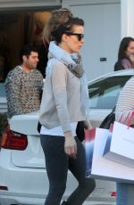 KATE BECKINSALE Leaves Fred Segal in West Hollywood