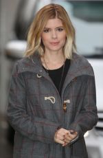KATE MARA Arrives at a Studio in London