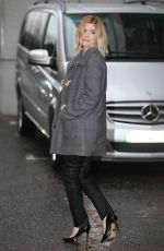 KATE MARA Arrives at a Studio in London