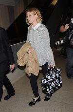 KATE MARA Arrives at LAX Airport