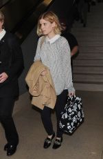 KATE MARA Arrives at LAX Airport