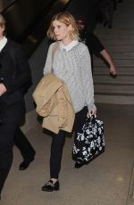 KATE MARA Arrives at LAX Airport