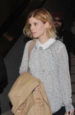 KATE MARA Arrives at LAX Airport