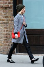 KATE MARA Out and About in Tribeca