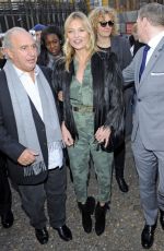 KATE MOSS at Topshop Unique Fashion Show in London