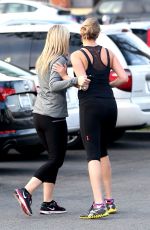 KATE UPTON in Leggings and Tank Top Out and About in Los Angeles