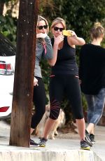 KATE UPTON in Leggings and Tank Top Out and About in Los Angeles