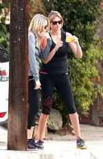 KATE UPTON in Leggings and Tank Top Out and About in Los Angeles