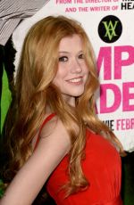 KATHERINE MCNAMARA at Vampire Academy Premiere in Los Angeles