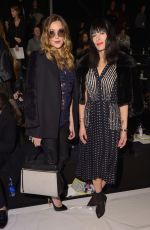 KATIE CASSIDY at Lela Rose Fall/Winter 2014 Fashion Show in New York