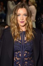 KATIE CASSIDY at Lela Rose Fall/Winter 2014 Fashion Show in New York