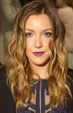 KATIE CASSIDY at Lela Rose Fall/Winter 2014 Fashion Show in New York