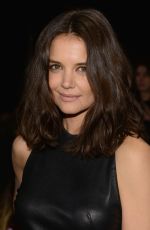 KATIE HOLMES at Donna Karan New York 30th Anniversary Fashion Show in New York