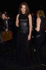 KATIE HOLMES at Donna Karan New York 30th Anniversary Fashion Show in New York
