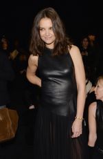 KATIE HOLMES at Donna Karan New York 30th Anniversary Fashion Show in New York