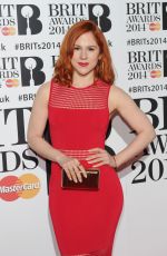 KATY B at 2014 Brit Awards in London