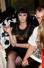 KATY PERRY at Moschino Dinner in Milan