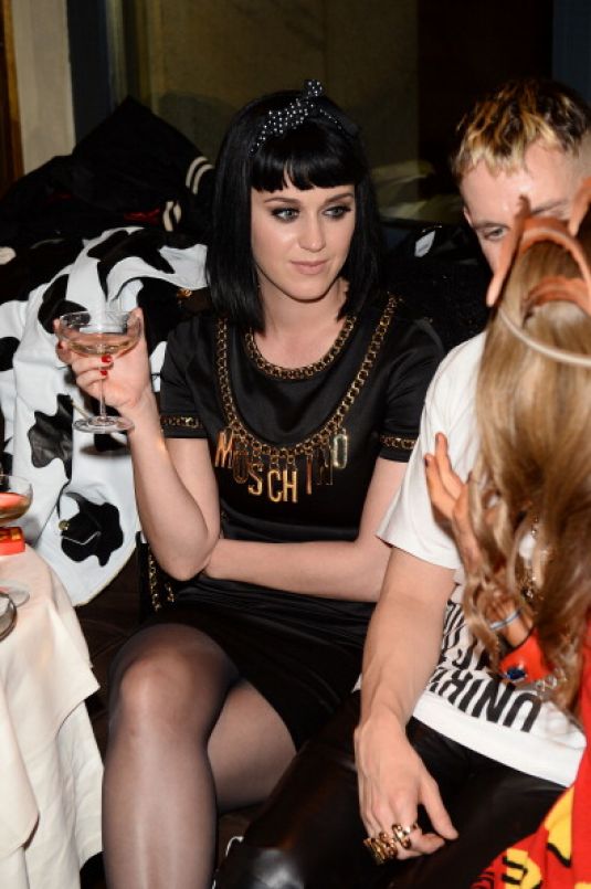 KATY PERRY at Moschino Dinner in Milan – HawtCelebs