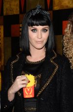 KATY PERRY at Moschino Fashion Show in Milan