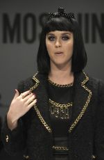 KATY PERRY at Moschino Fashion Show in Milan