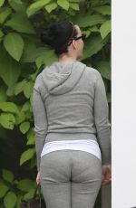 KATY PERRY in Sweats Out in West Hollywood
