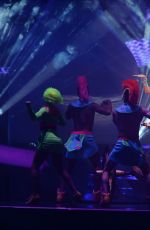 KATY PERRY Performs at 2014 Brits Awards Live Show in London