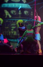 KATY PERRY Performs at 2014 Brits Awards Live Show in London